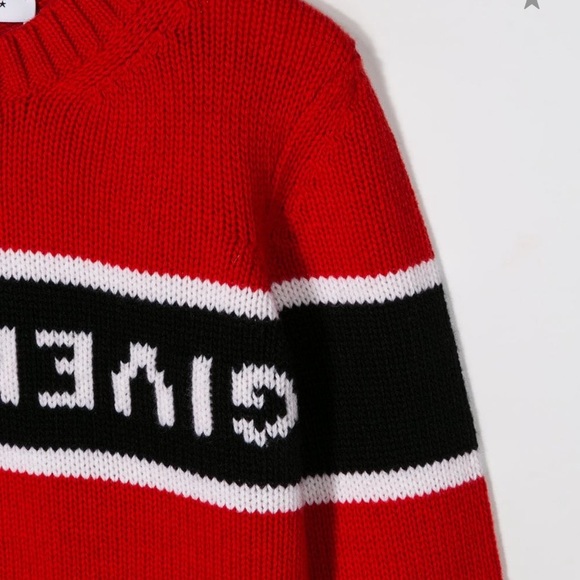 100% AUTHENTIC! GORGEOUS GIVENCHY Logo Sweater - Picture 4 of 4